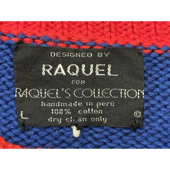 Raquel’s Collection Vintage Ugly Christmas Sweater 3D Santa Clause - Picture 6 of 11